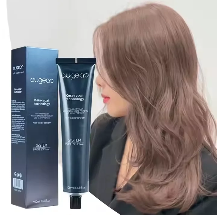 Китайский производитель Tinte de cabello цветной крем для волос постоянный лучший профессиональный