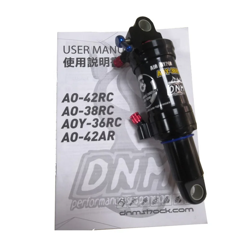 Оригинальный DNM 36RC 165/190/200 мм MTB горный велосипед сплав Пневматическая Пружина Задний амортизатор велосипедный