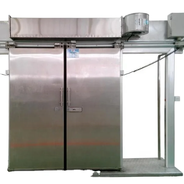 cold room door for meat plant and slaughterhouse