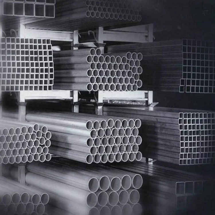 6063 Silver Extruded Aluminium Profile Anodize Large Diameter Color  Round Tube Customized Aluminum Pipe Aluminum