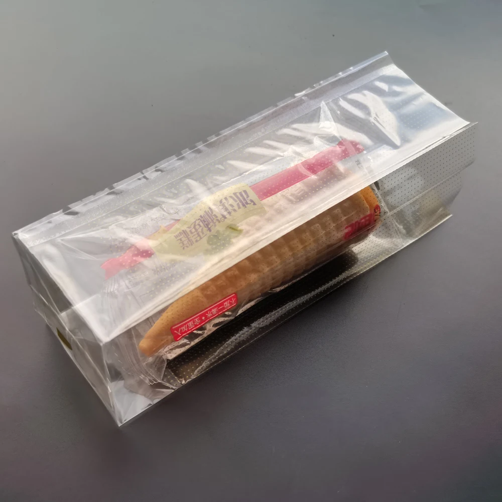 custom easter christmas thanksgiving day gift packing chocolate snacks lolis block bottom flat cellophane opp candy bags