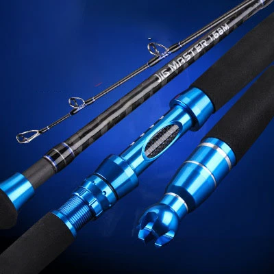 FJORD оптовая продажа 1 68 м 8 2 М 4 двухсекционная удочка для лодки морское рыболовное троллинговое удилище джиг-удилище