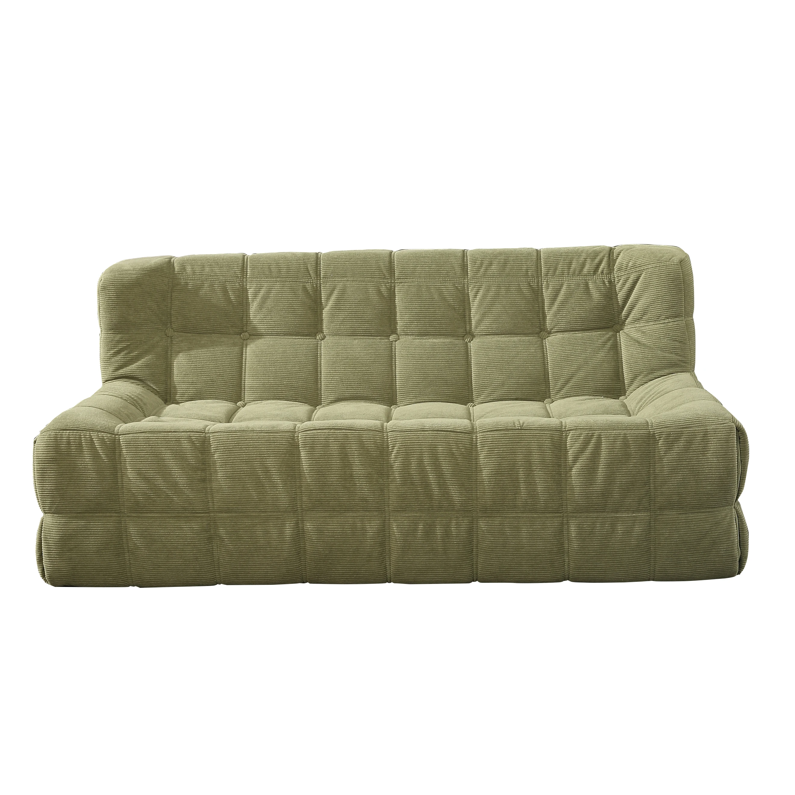 Modern Style Couch Living Room Furniture Compression Sofa Bed In Box Velvet Fabric Factory Direct Sales Compressed box sofa