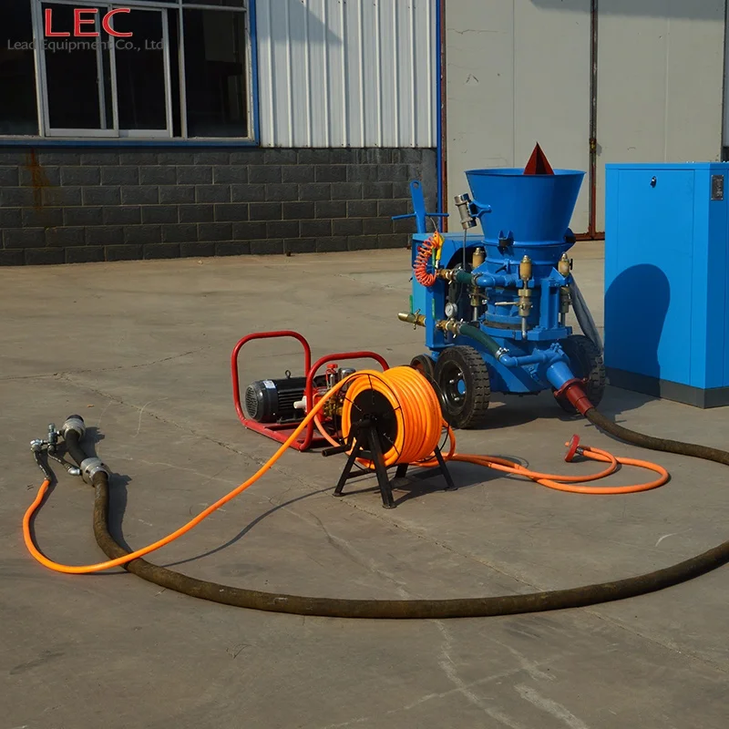 3m3/h refractory Guniting Equipment Concrete Spraying dry Shotcrete Machine