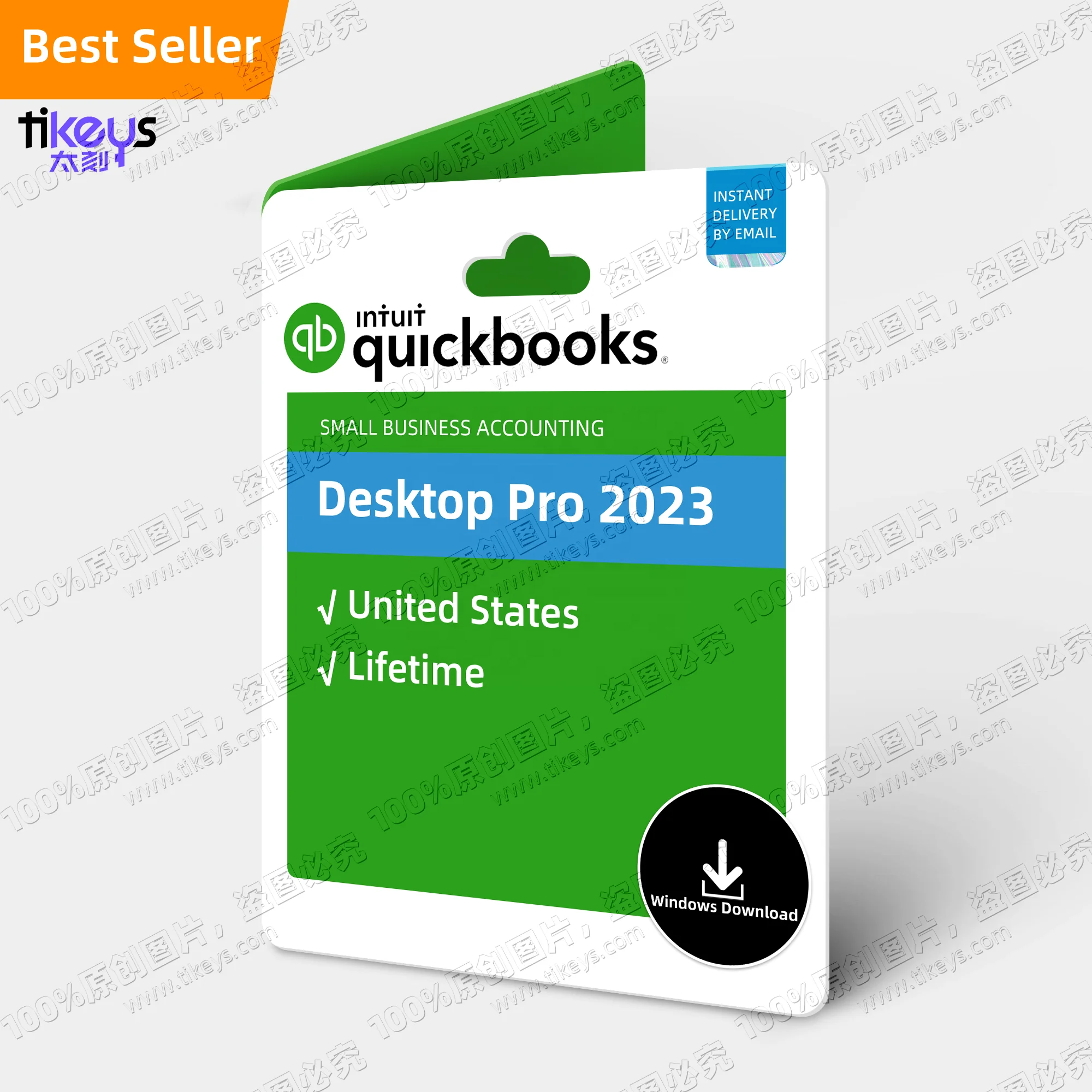 24/7 Online Email Delivery QuickBook Desktop Pro 2023 US for Windows Lifetime Financial Accounting Software