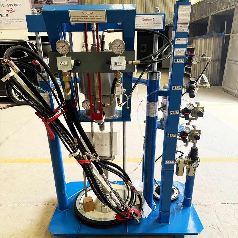 Two Component Glue Machine for Insulating Glass Sealing Two Component Extruder Machine