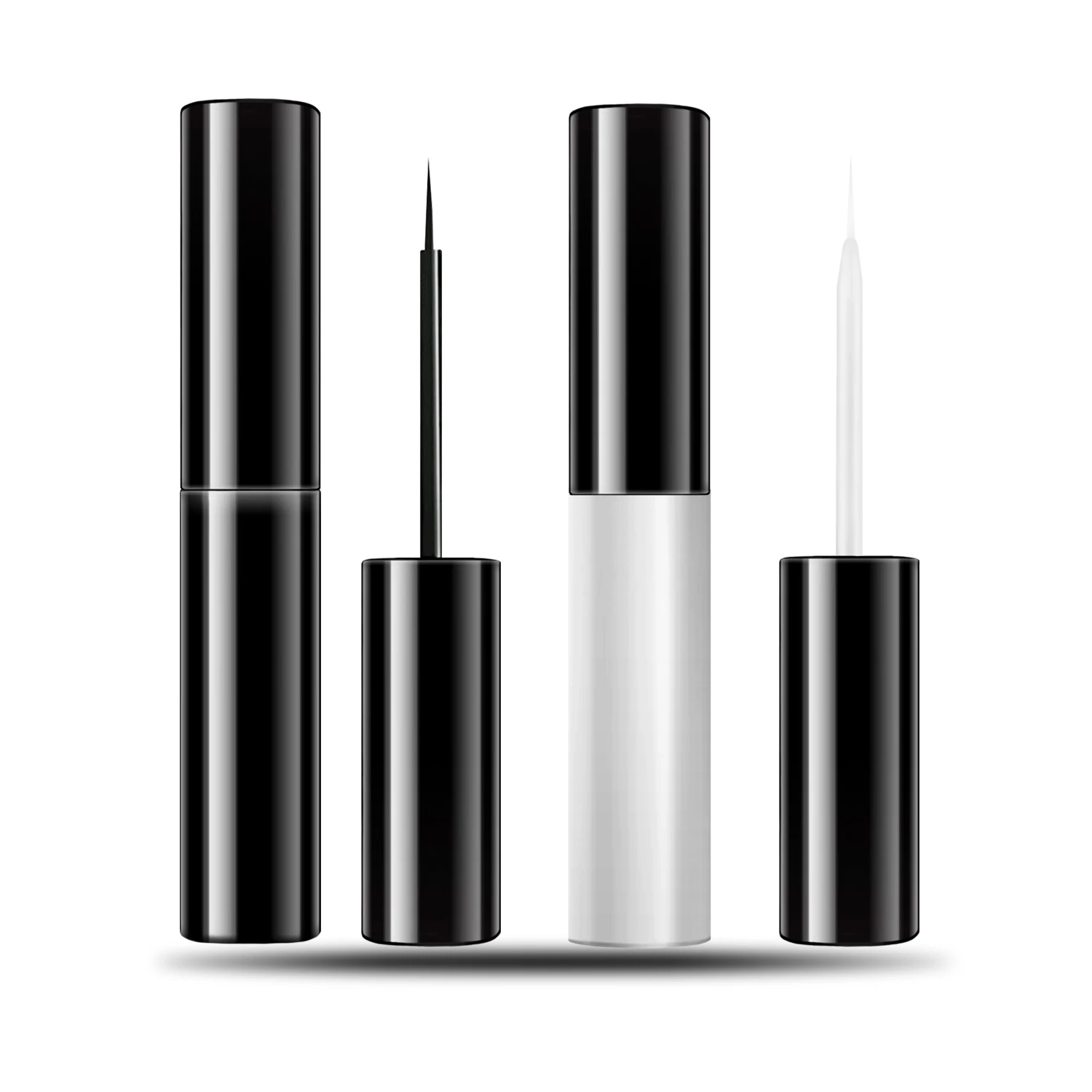 Jaunty Sky Private Label White/Black Windproof Vegan Eyelash Glue Strong Sticky Liquid False Strip Adhesive Lash Glue