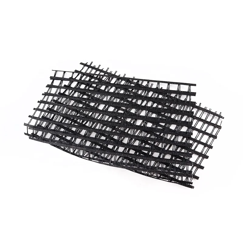 Factory Direct Selling Price 30-1000KN/m Warp Knitting Polyester Geogrid For Slope Protection