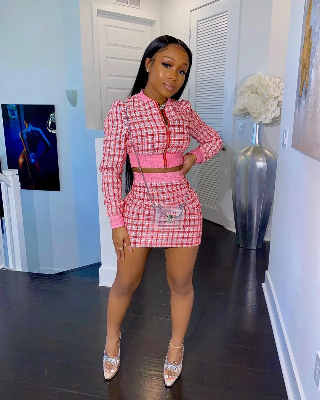 Women Bodycon Sexy Casual Dress Women Two Piece Set Clothing 2 Piece Sets Outfits Butterfly Lady Elegant Vintage Dresses