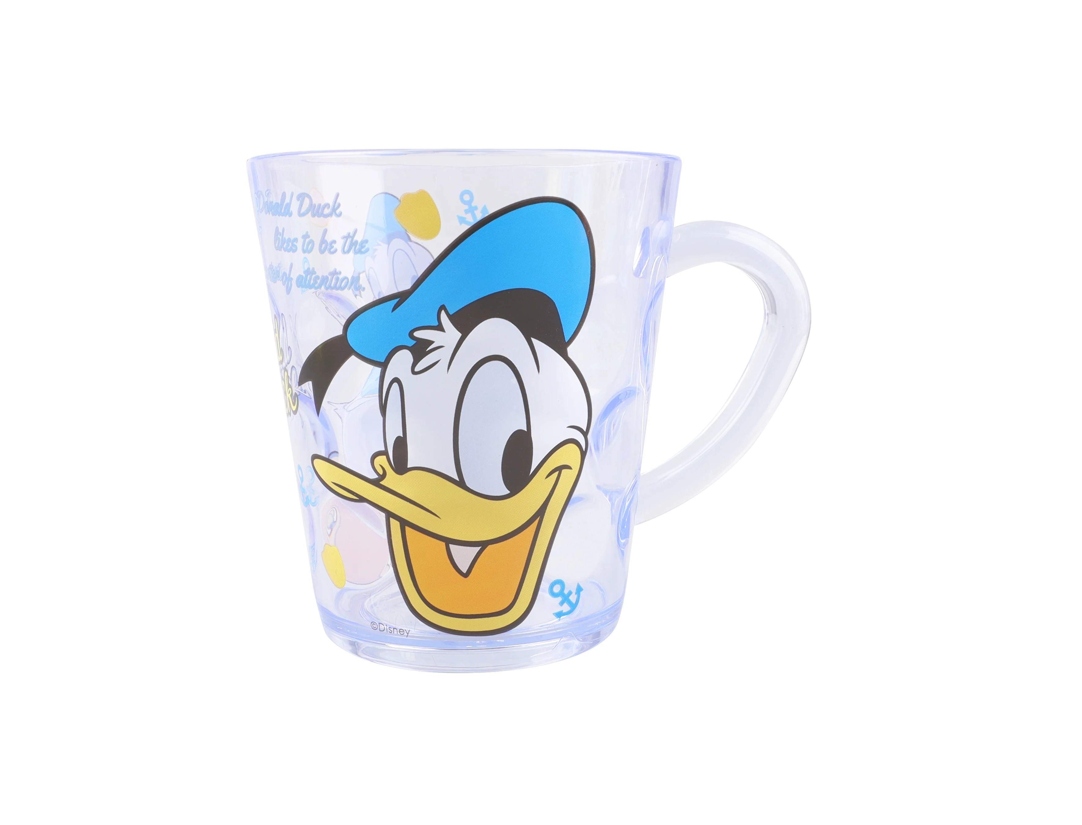 Disney Donald Duckl Cinderella crystal cup tableware transparent cup mugs Drinking Cup Children water glasses