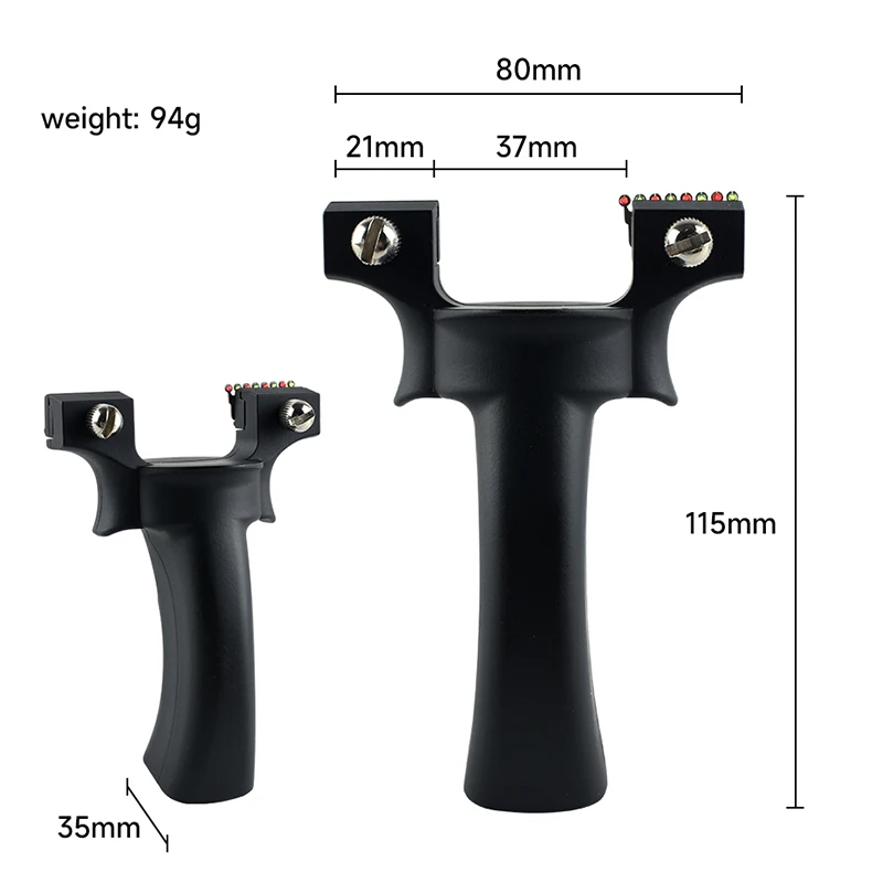 5 Series Sight Fast Compression Slingshot ABS Carbon Integrated Flat Leather Legend Slingshot Outdoor Hunting Shooting Catapult