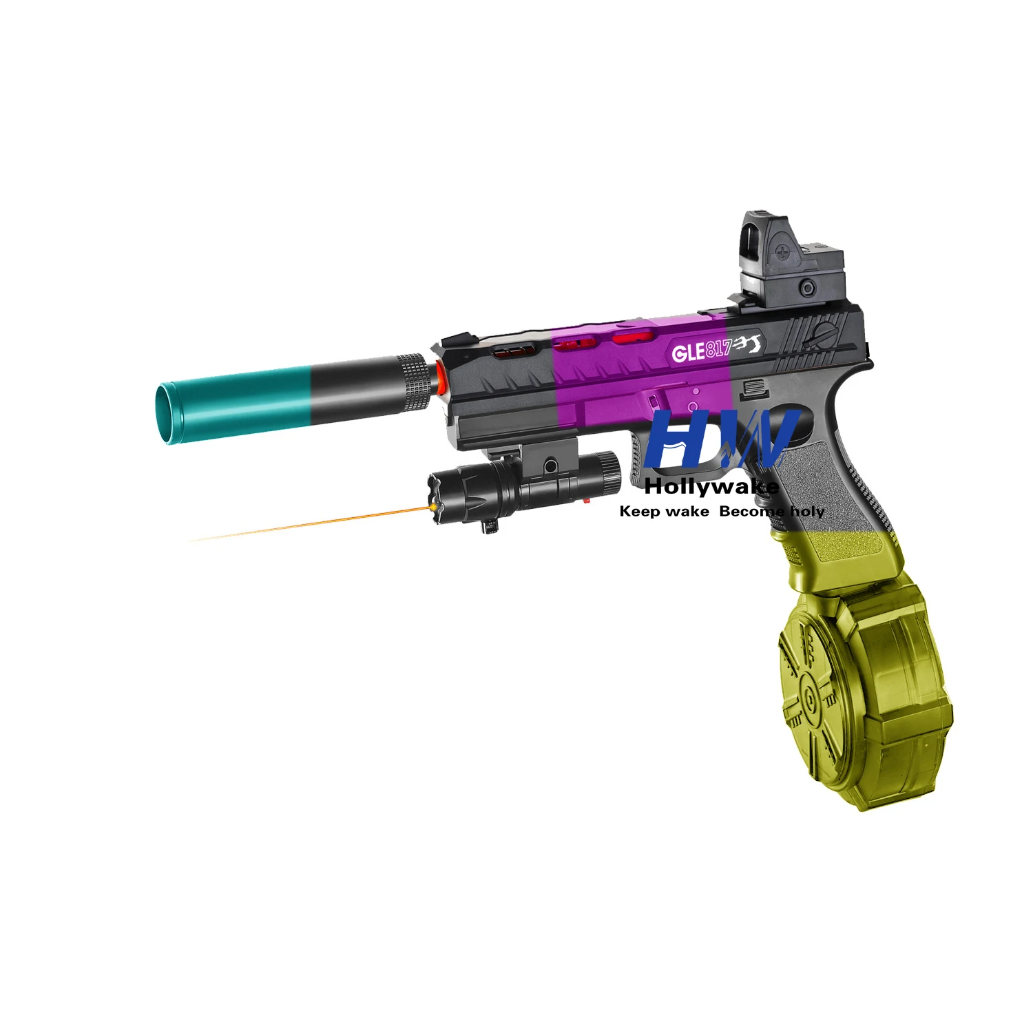 Wholesale quality desert eagle toy guns automatic pistol electric gel m1911 ball toy gun toys for kids