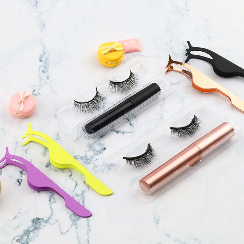 Qingdao lash manufacturer Innovative Design Premium 3d faux mink eyelashes Private Label fake lashes mink silk eyelashes