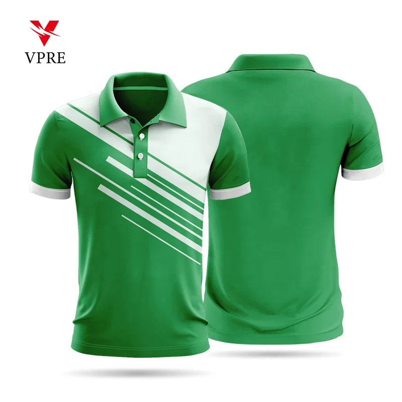Custom Sublimation Casual Style Plain Short Sleeve Golf Polo Shirt 100% Polyester Embroidered Logo Plus Size Polo Shirts For Men