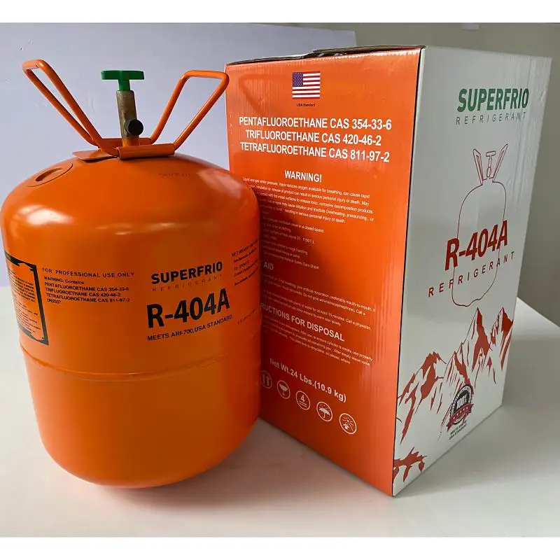 factory direct refrigerant 404a gas 404 best price refrigerant gas r404a with 99.99%