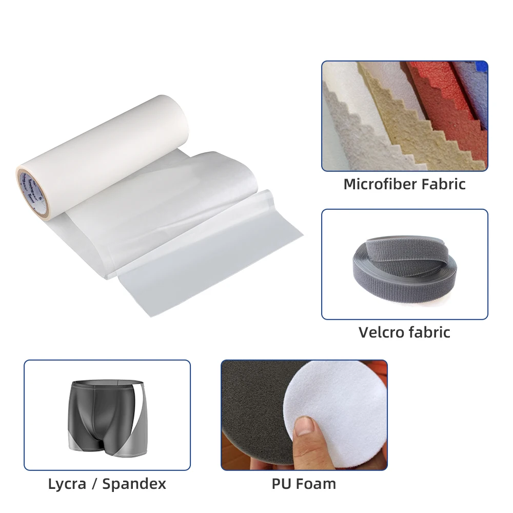 Soft Feel Polyurethane TPU Hot Melt Adhesive Film for Fabric Lamination