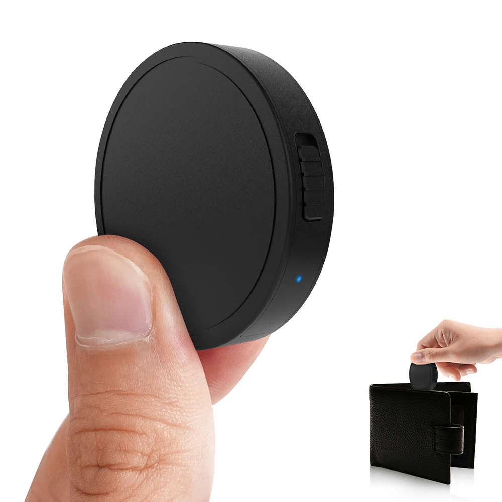 Portable Digital Voice Recorder with 128G Memory Storage Circular Design for Easy Recording