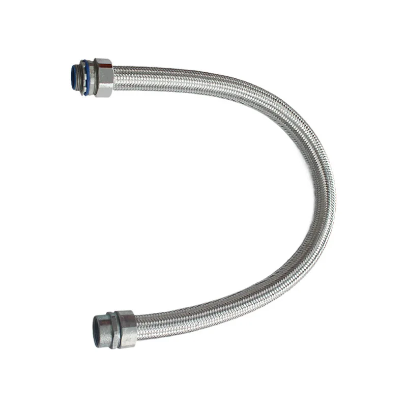 Corrosion Resistant Stainless Steel Wire Braided Metal Hose Fittings High Pressure Reel