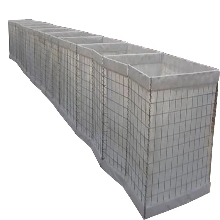 2020 Yezhen Hot sale Emergency flood barrier fence flood Wall Hesco Barrier