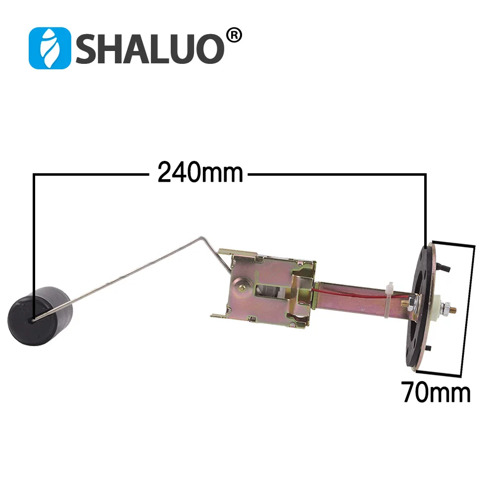 Depth 240mm Fuel Sensor Fuel Float For Diesel Genset