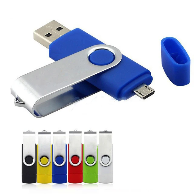 Недорогой флеш-накопитель OTG USB 4 ГБ 8 Поворотный 16 Гб 2 0/3 0 android
