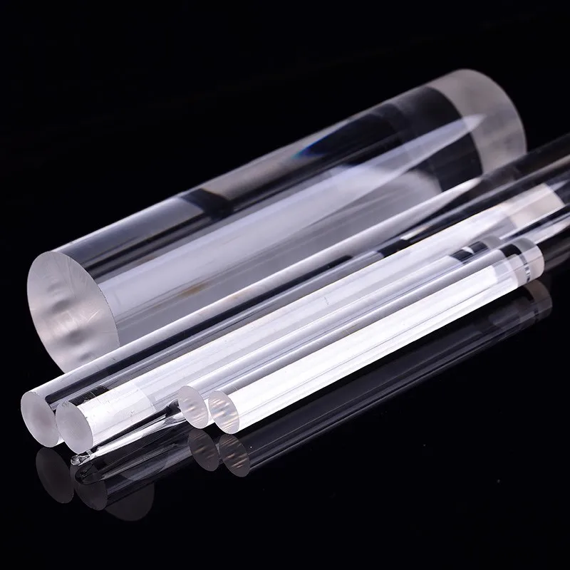 High purity quartz light guide rod High temperature and corrosion resistant quartz glass rod