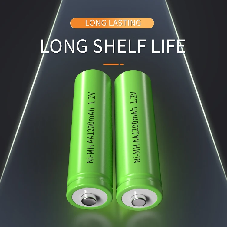 Заводская цена аккумуляторная батарея AA1800mAh Ni-MH батареи