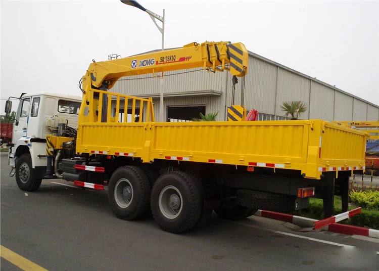XCMG Brand 10 ton Telescopic Boom Crane SQ10SK3Q  Mounted Crane Truck With Competitive Price