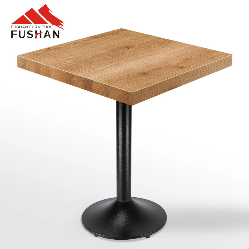 Factory Wholesale Modern Style Metal Base Frame Cafe Bistro Table Furniture