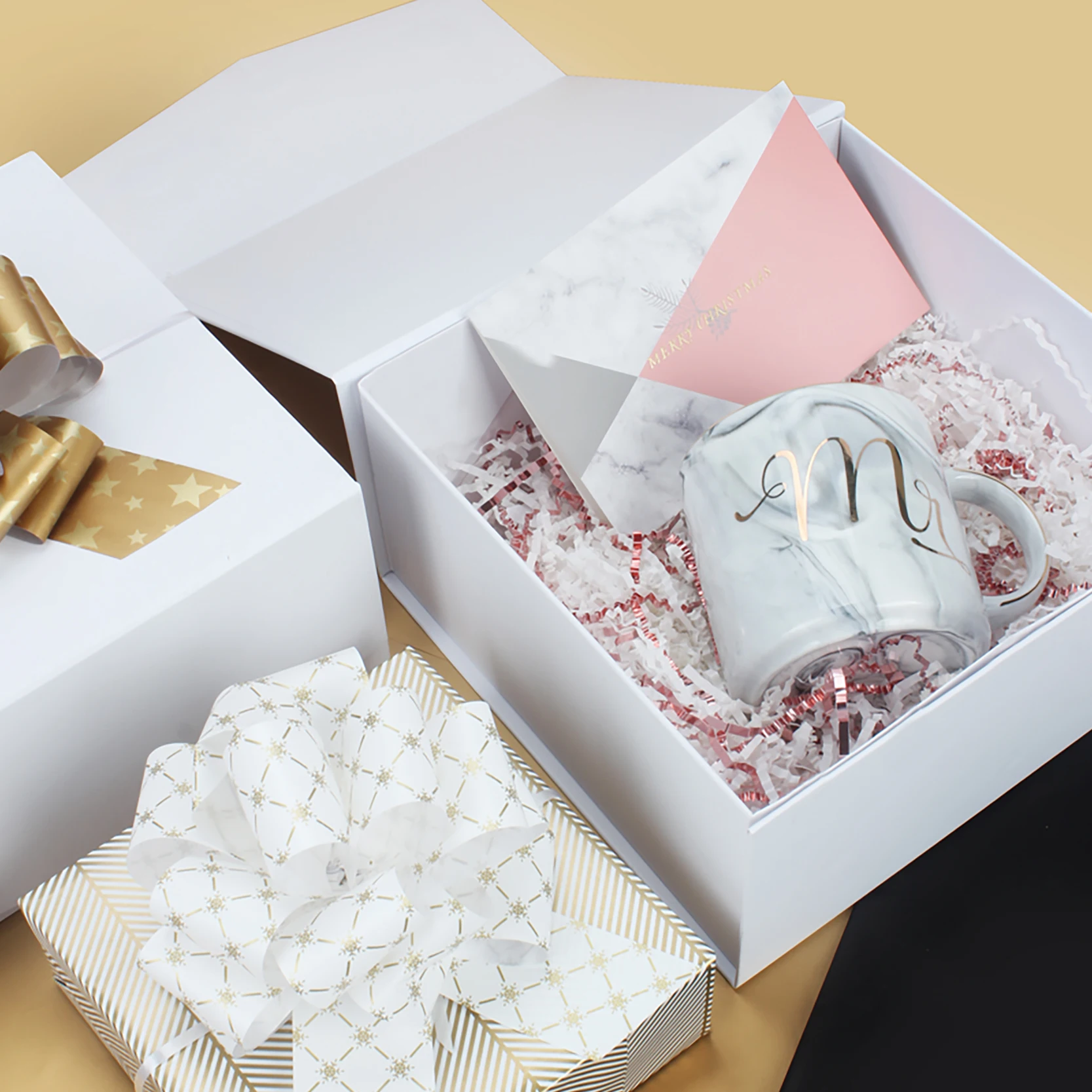 PP Ribbon Pull Bows Decoration Gift Wraps PP Gift Bows for Christmas Birthday Wedding Party