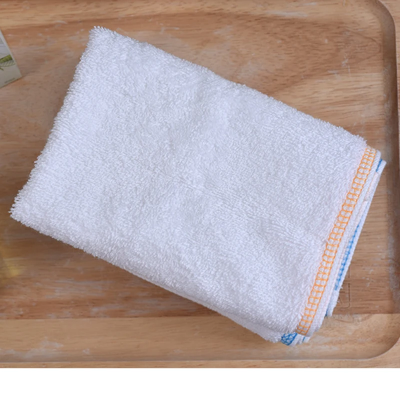 Customized logo 70g cotton hotel hotel bath sauna pedicure bath one-time cotton white towel