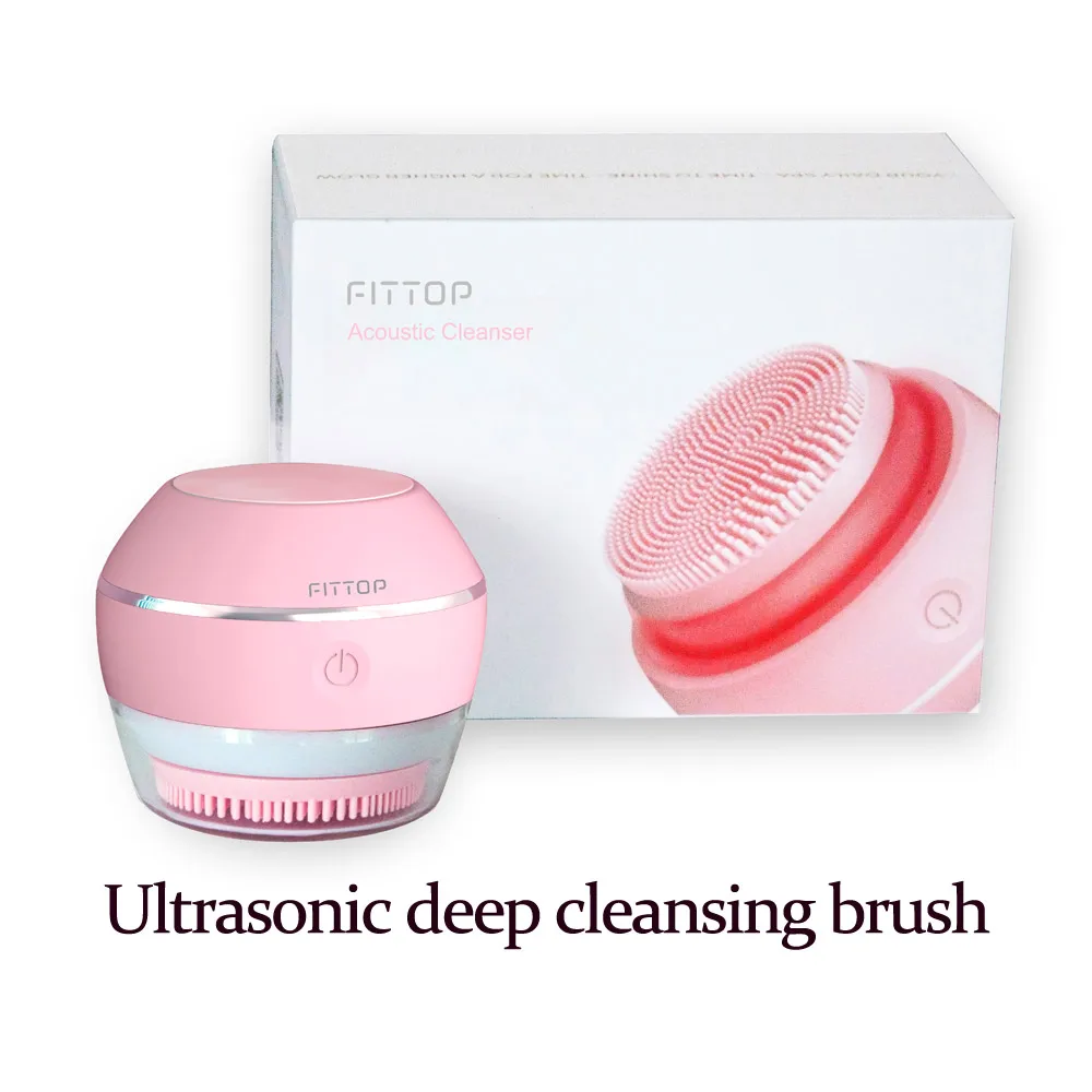High frequency beauty ultrasonic face cleansing brush equipment beauty personal care