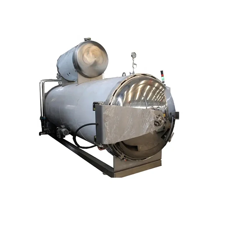 New Design Team Water Spray Food Retort Steam Retort Autoclave Sterilizer Equipment for Canned Food Industry