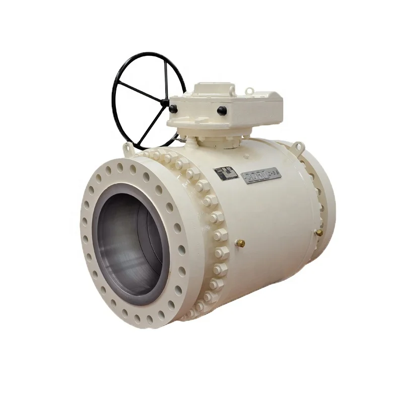 Wenzhou Supplier API 600 A105 3 PC Side Entry Large Size DN1400 Ball valve for Liquid Nitrogen