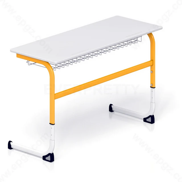 China School Furniture Multi-function Adjustable Wood School Table