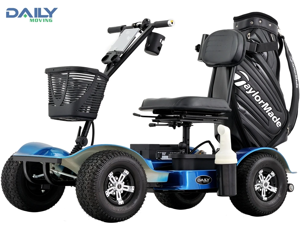 Low Price Good Quality Easy Folding Single Seat Electric Golf Cart