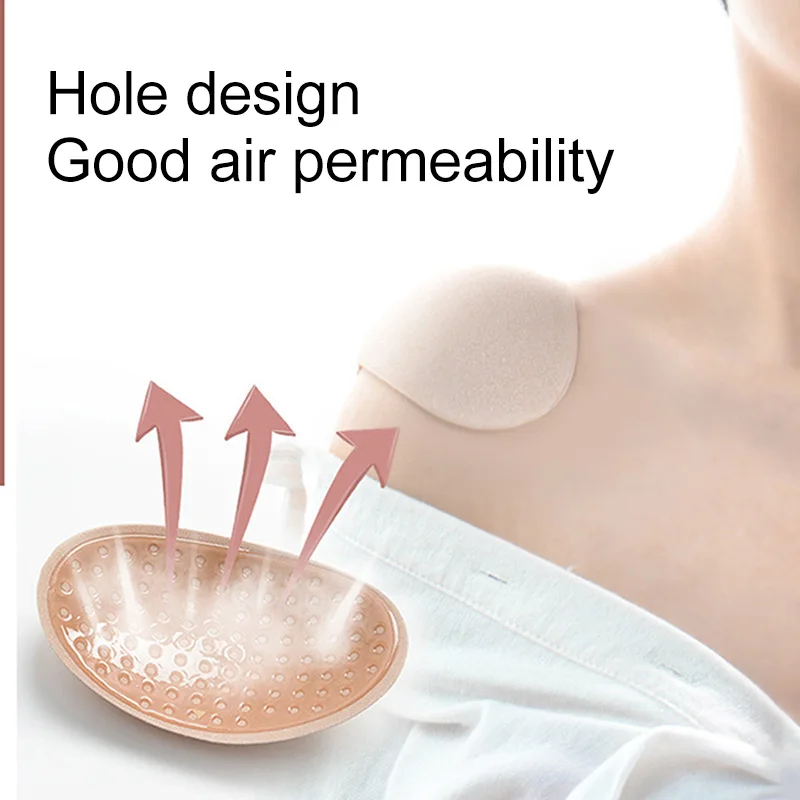 fashion adhesive shoulder pads for  suit blazer garments naturally soft antislip antislip shoulder pads