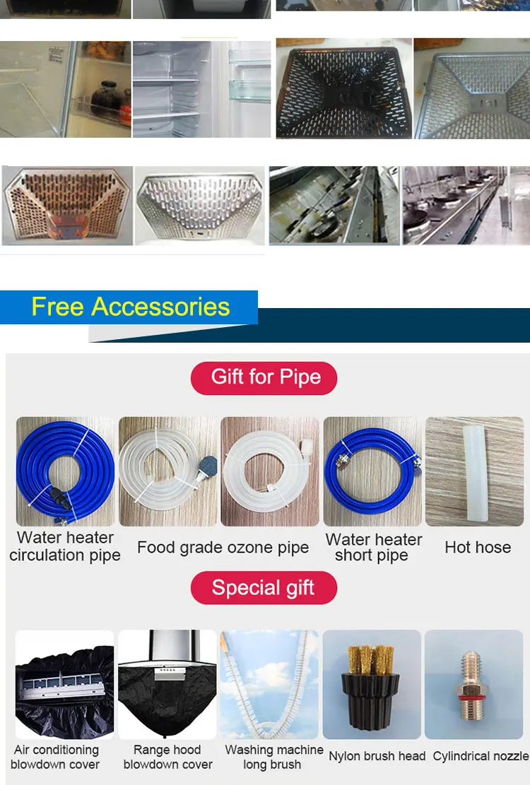 Electric portable household high pressure steam cleaner car washer air conditioner  cleaning machine sterilization equipment