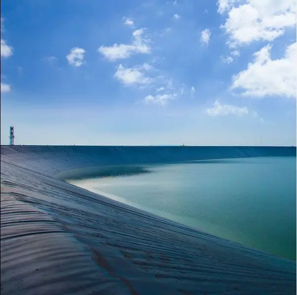 1mm Waterproof UV Resistant Fish Farm Shrimp HDPE Geomembrane Pond Liner