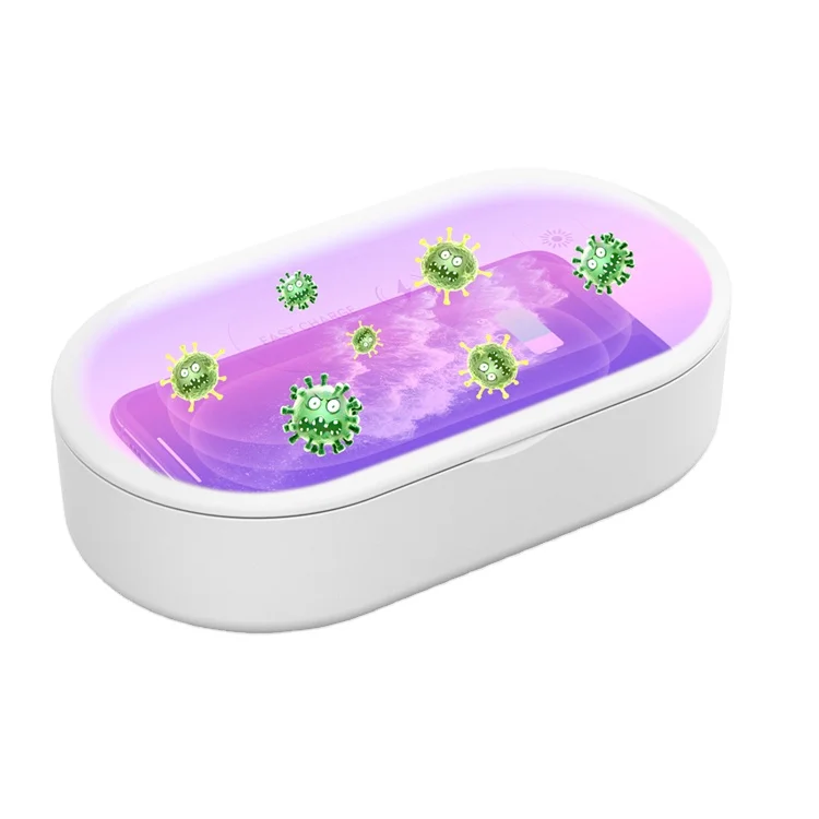 15w Portable UV Sterilizer Multi-function Wireless Charger Disinfection Box