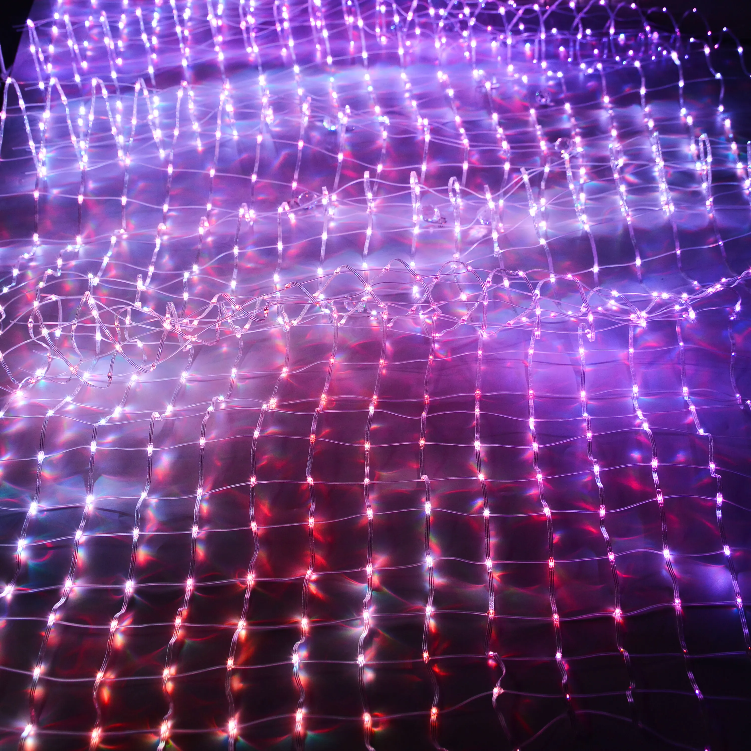 Kingyi P50 Mesh Lights Dmx Led Pixel Controller Addressable Rgbw Led Pixel String Light Flexible Soft Transparent Led Screen