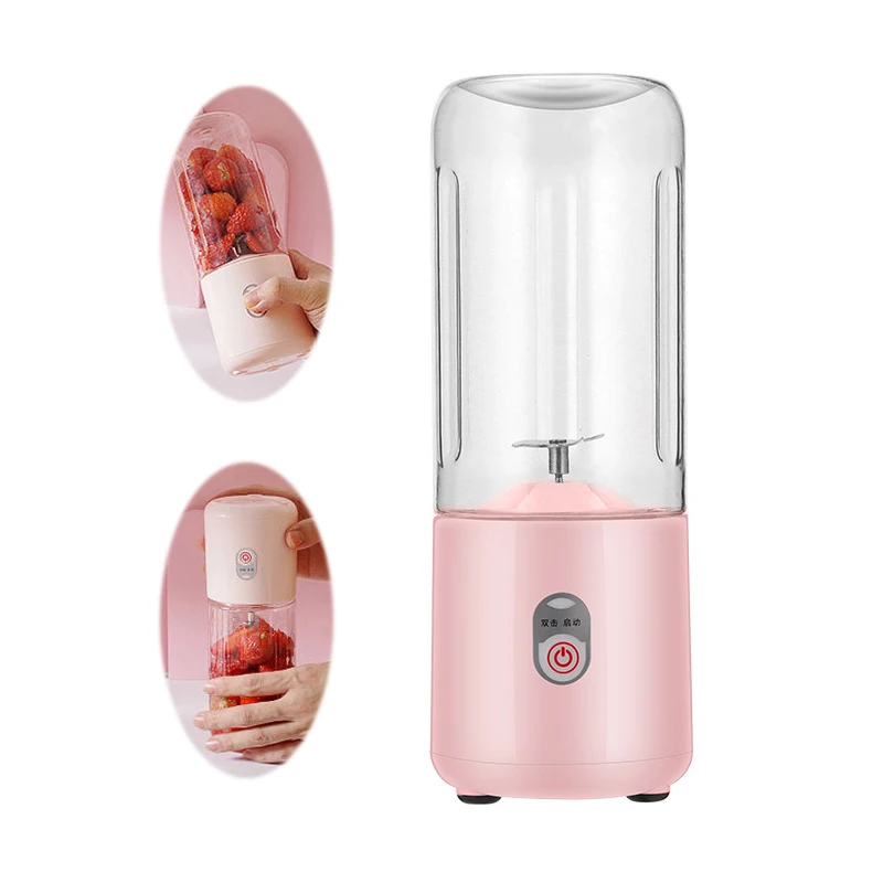 Portable blender usb rechargeable mini electric juicer extractor machine