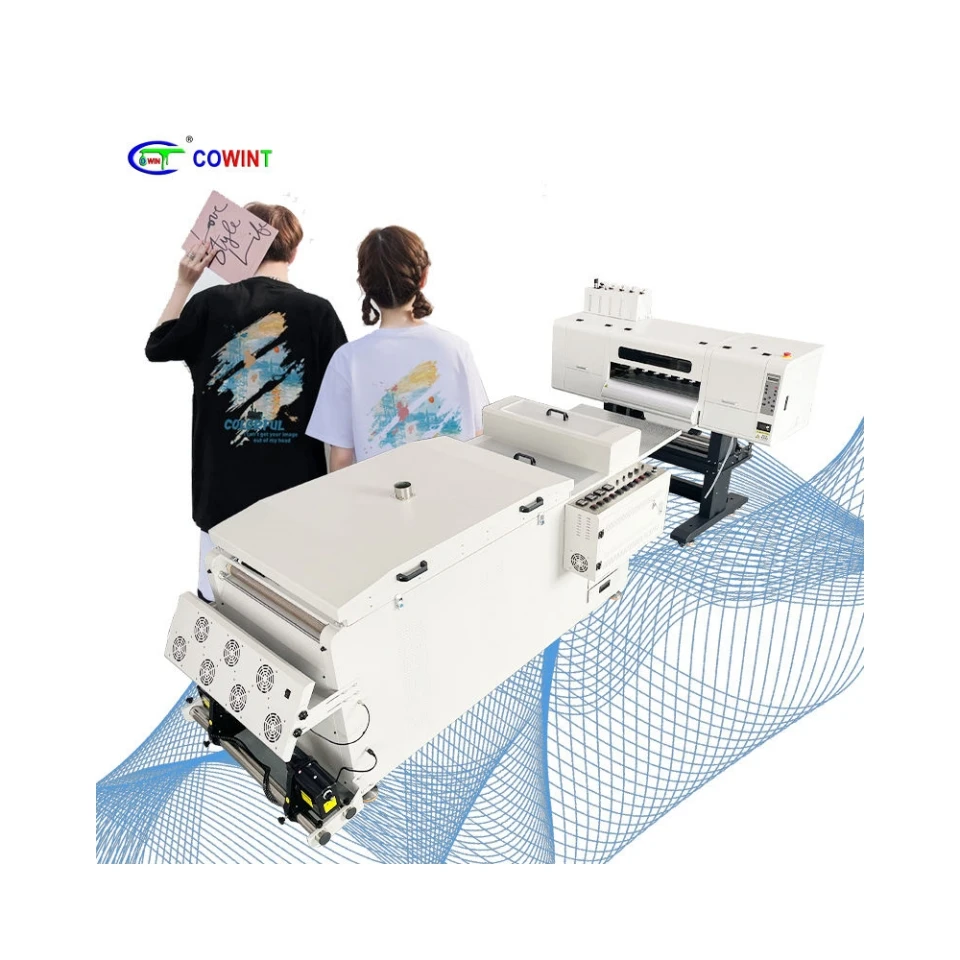 Cowint Dtf T-Shirt Printer And Oven Printer Pigment Ink 2023 Transfer Printing Machine I3200 Clothes Printing Machine
