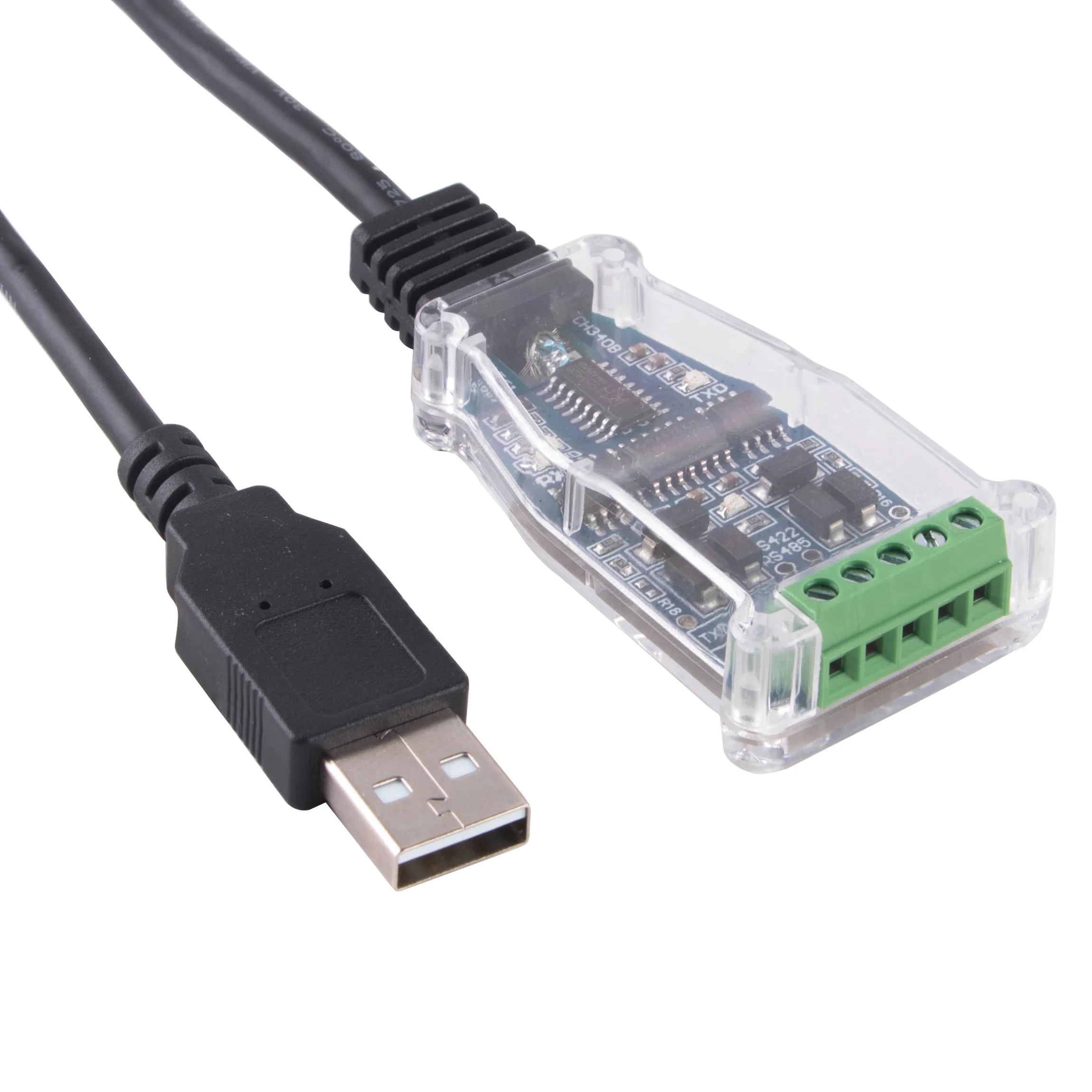 CH340 чип USB к 5Pin RS485 RS422 конвертер адаптер кабель 485 422 Коммуникационный Поддержка Win7/8/10