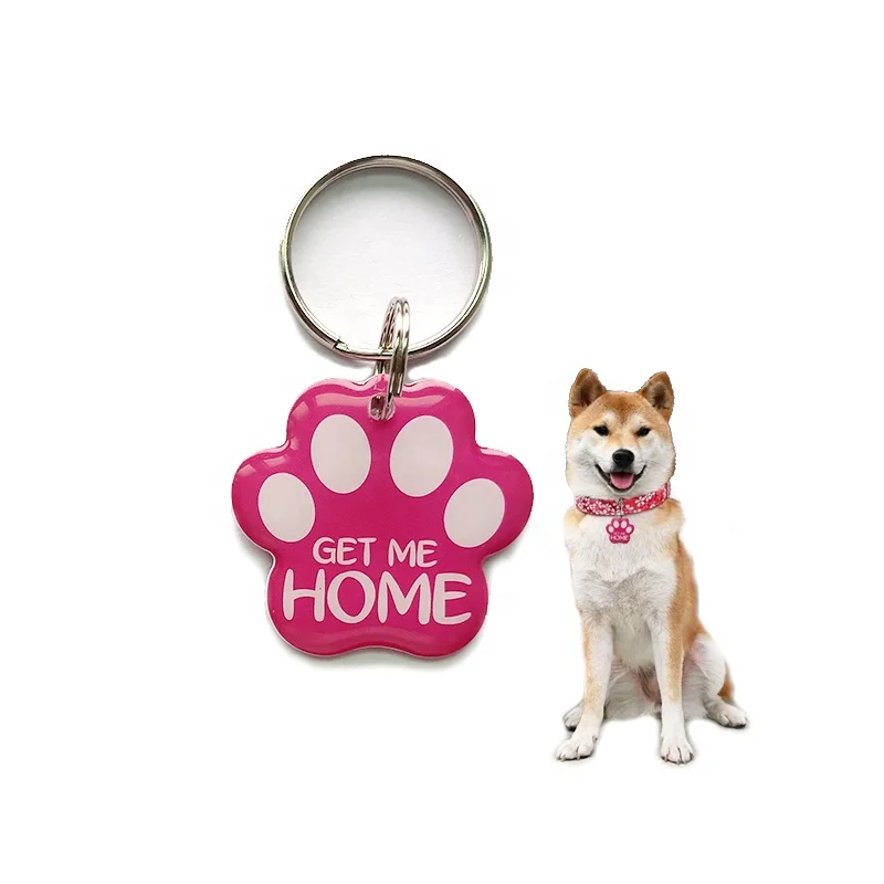 Логотип на заказ, Qr-код и Url программируемый эпоксидный Nfc ошейник для собаки/кошки