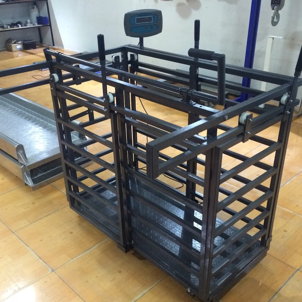 
Heavy Duty Load Cell IP67 2000kgs Moveable Animal Sheep Weight Scale 