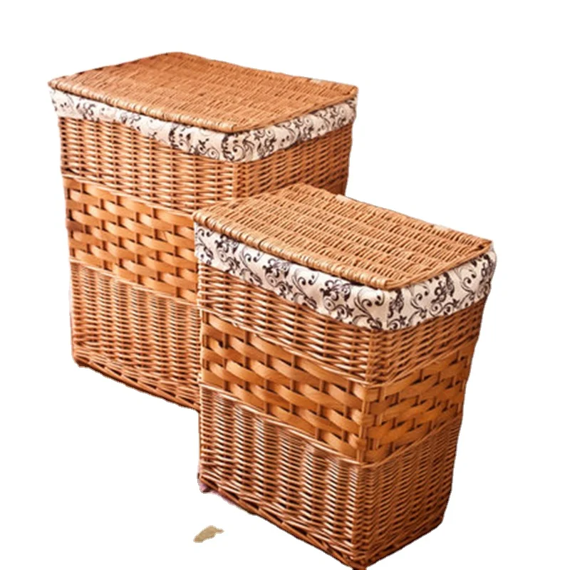 Eco-friendly storage basket wicker basket with handle