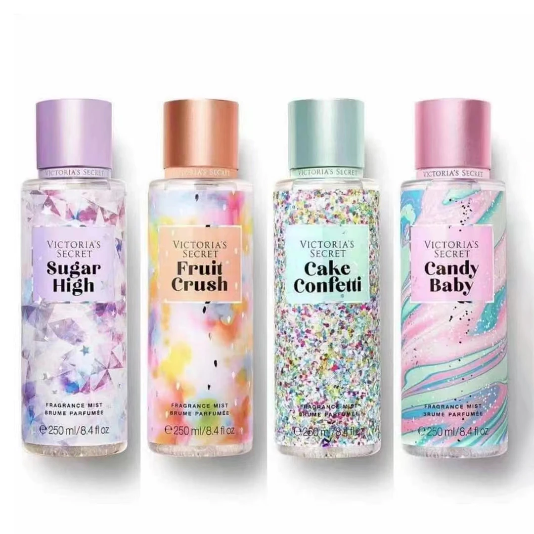 RTS Wholesale High Quality 250ml Long Lasting Fragrance Victoria Body MIst For Women Perfume