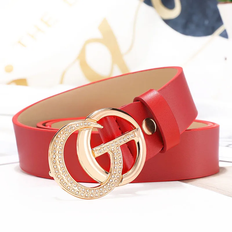 OEM Cinturones моды алмаза со встроенным по простой Ceinture Femme Cintos дизайнерские женские кожаные сумки известных брендов женская обувь из натуральной кожи
