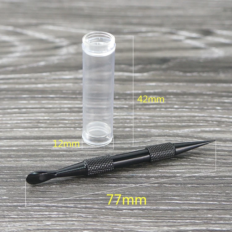 
OEM Custom Color Light Weight Small Dab Tool Metal Wax Dabber Tool for Smoking Pipes 